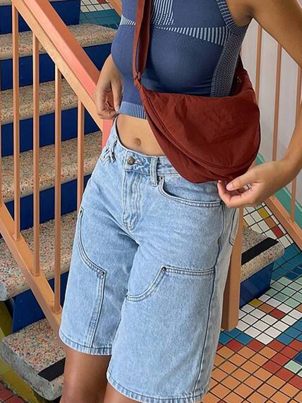 Bermudas vaqueras de tiro bajo-1